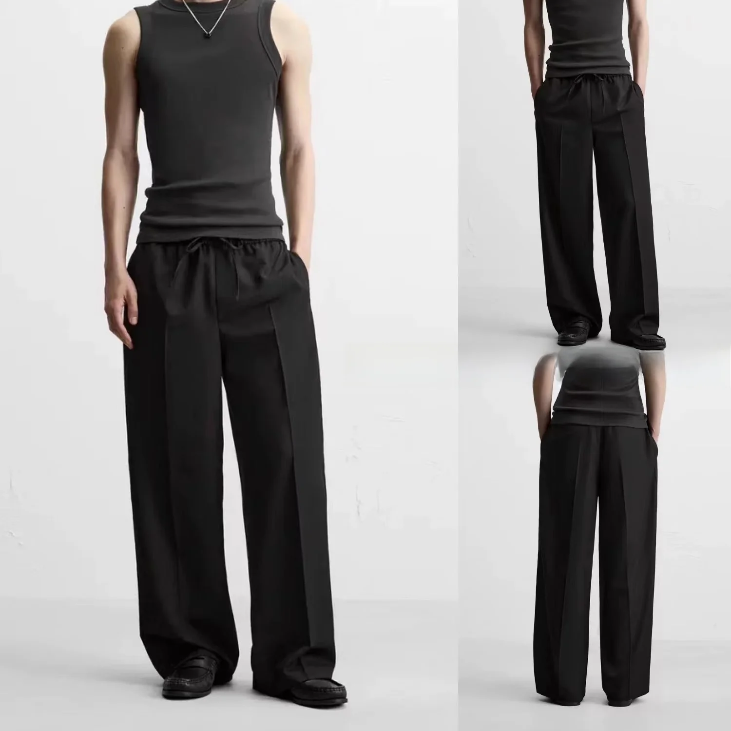 Новые мужские летние брюки 2025 года: комфортные, свободные, повседневные, прямого кроя, с декоративным поясом, длинные, молодежные, модные
Новые мужские летние брюки 2025 года: комфортные, свободные, повседневные, прямого кроя, с декоративным поясом, длинные, молодежные, модные