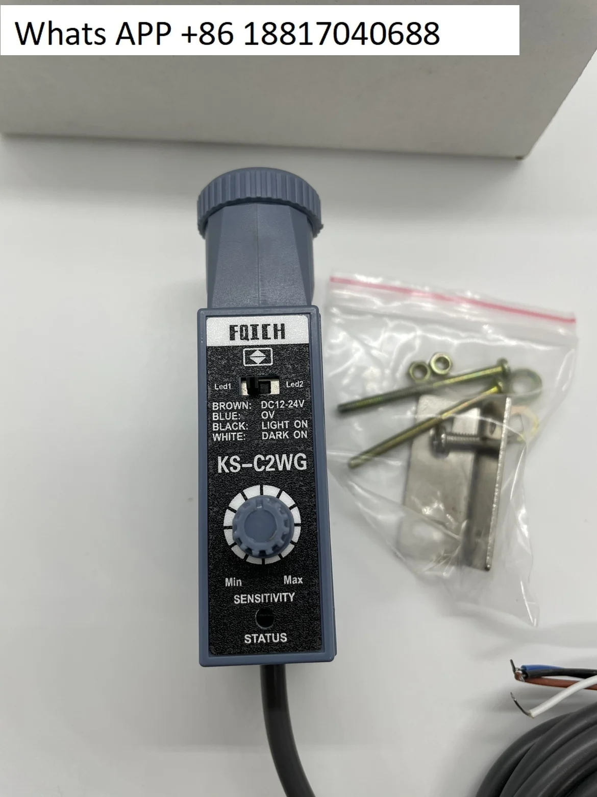Новый датчик цветной этикетки KS-C2WG, фотоэлектрический переключатель, высокоточная коррекция отклонения, фотоэлектрический глаз
Новый датчик цветной этикетки KS-C2WG, фотоэлектрический переключатель, высокоточная коррекция отклонения, фотоэлектрический глаз