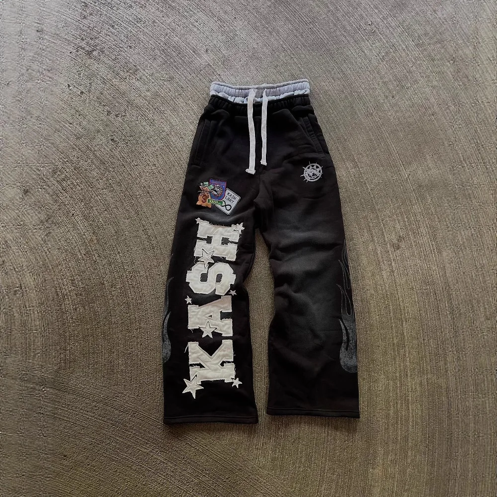 2025 New Popular Printed Wide Leg Pants Couple round Neck T Shirt False Two Piece Polyester Fiber Loose Fit Summer Season
2025 New Popular Printed Wide Leg Pants Couple round Neck T Shirt False Two Piece Polyester Fiber Loose Fit Summer Season