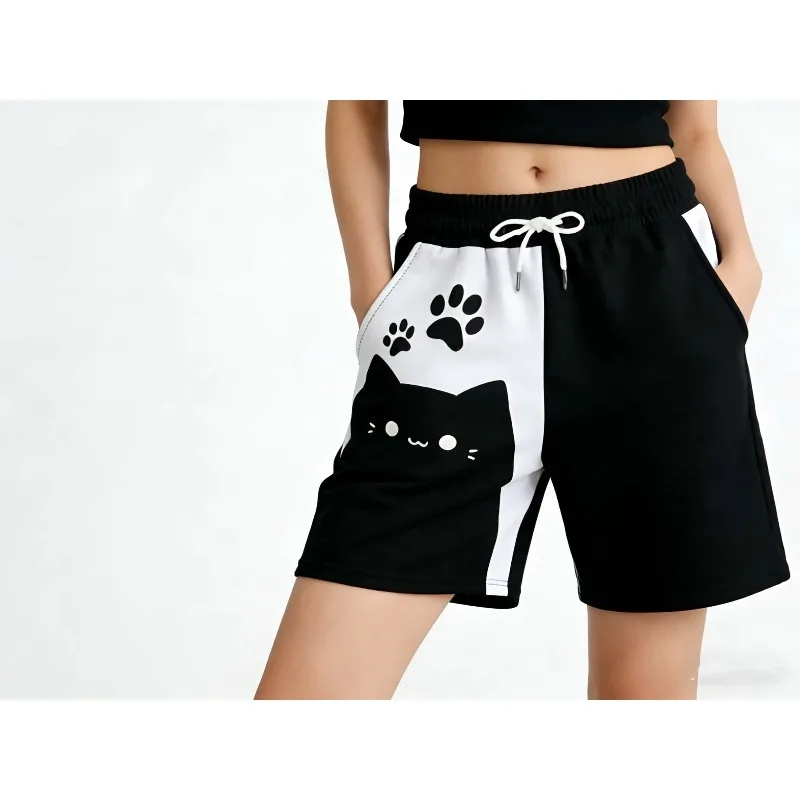 Hot 2026 Selling Harajuku Cute Black Cat Shorts, Children's Favorite Fashionable Adult Breathable Home Sports Shorts
Hot 2026 Selling Harajuku Cute Black Cat Shorts, Children's Favorite Fashionable Adult Breathable Home Sports Shorts