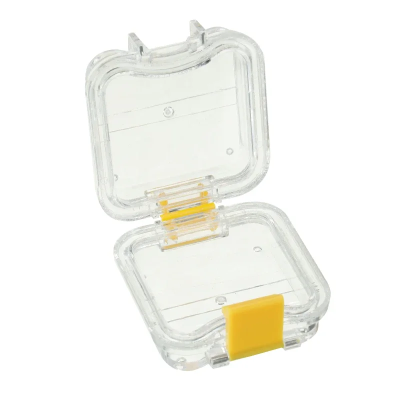 50pcs Bag Small Dental Crown Box With Transparent Flexible Film Inside Denture Storage Material Plastic Teeth Tool
50pcs Bag Small Dental Crown Box With Transparent Flexible Film Inside Denture Storage Material Plastic Teeth Tool