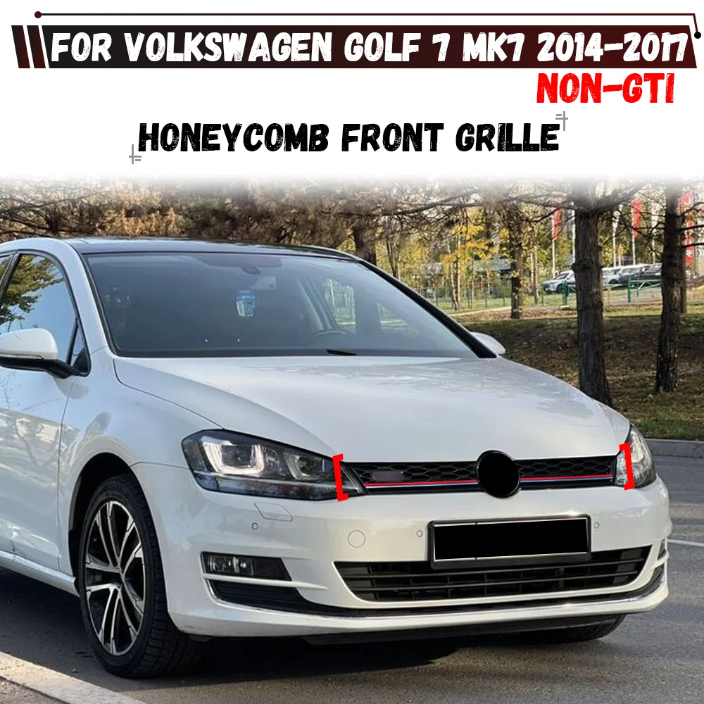 Front Bumper Centre Grille For Volkswagen VW Golf 7 MK7 2014 2015 2016 2017 Honeycomb Mesh Front Racing Grille Grill
Front Bumper Centre Grille For Volkswagen VW Golf 7 MK7 2014 2015 2016 2017 Honeycomb Mesh Front Racing Grille Grill