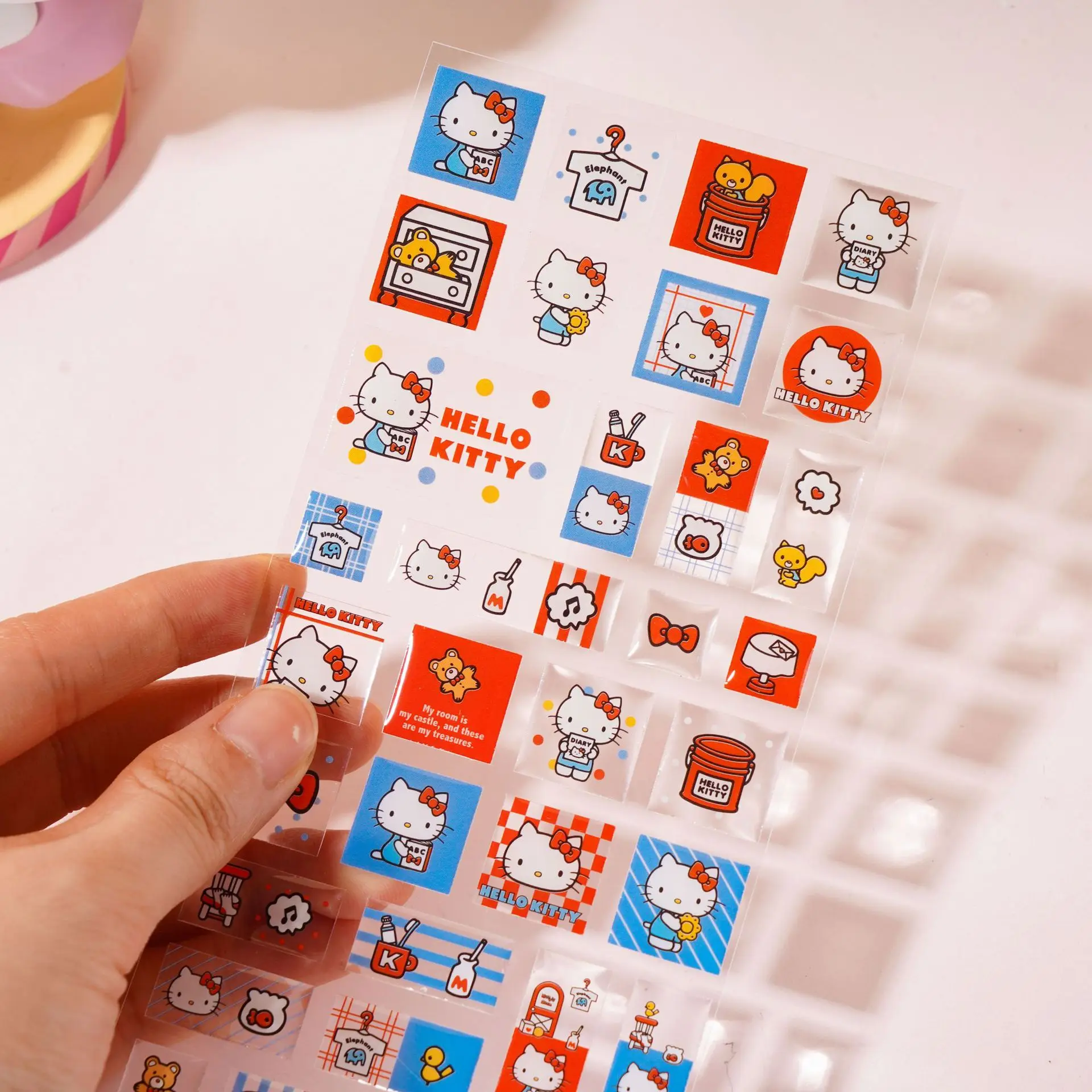 2 листа эпоксидных наклеек Joytop Hello Kitty, квадратные, милые мультяшные декоративные стикеры для детей и девочек, для скрапбукинга, оптом
2 листа эпоксидных наклеек Joytop Hello Kitty, квадратные, милые мультяшные декоративные стикеры для детей и девочек, для скрапбукинга, оптом