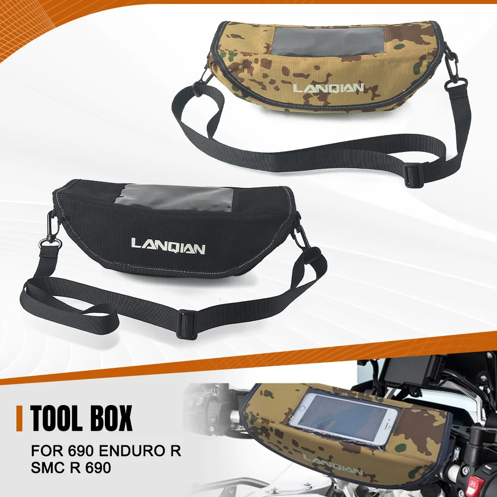 Motorcycle Camouflage Waterproof For 690 Enduro R SMC R 690 Handlebar Travel GPS Navigation Bag Reflective Saddle Bag
Motorcycle Camouflage Waterproof For 690 Enduro R SMC R 690 Handlebar Travel GPS Navigation Bag Reflective Saddle Bag