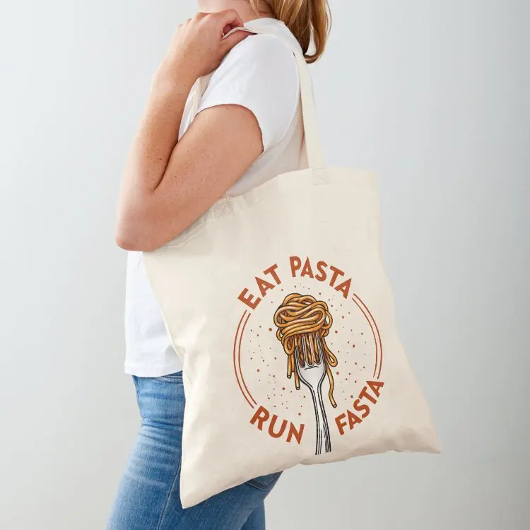 Eat Pasta - Run Fasta Tote Bag cloth bag woman large size bags Canvas bag Shopper
Eat Pasta - Run Fasta Tote Bag cloth bag woman large size bags Canvas bag Shopper
