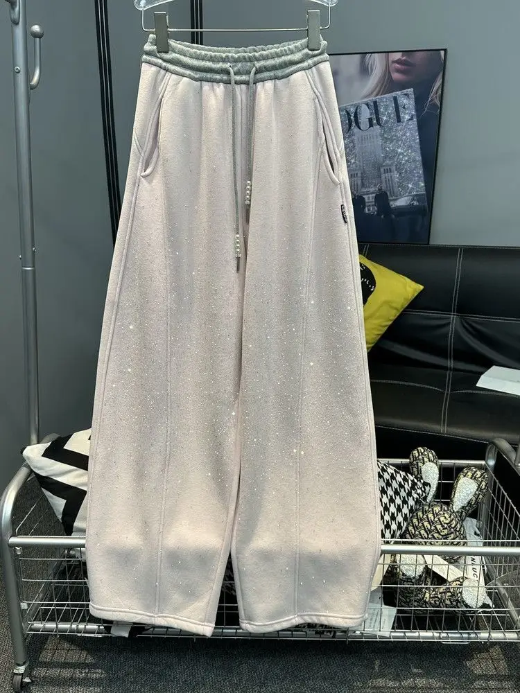 Outlet Flashy Large Diamond Cut-off Rope Drawstring High Waist Knife Pants Korean Style Commute Loose Fit Autumn Winter Ladie...
Outlet Flashy Large Diamond Cut-off Rope Drawstring High Waist Knife Pants Korean Style Commute Loose Fit Autumn Winter Ladie...