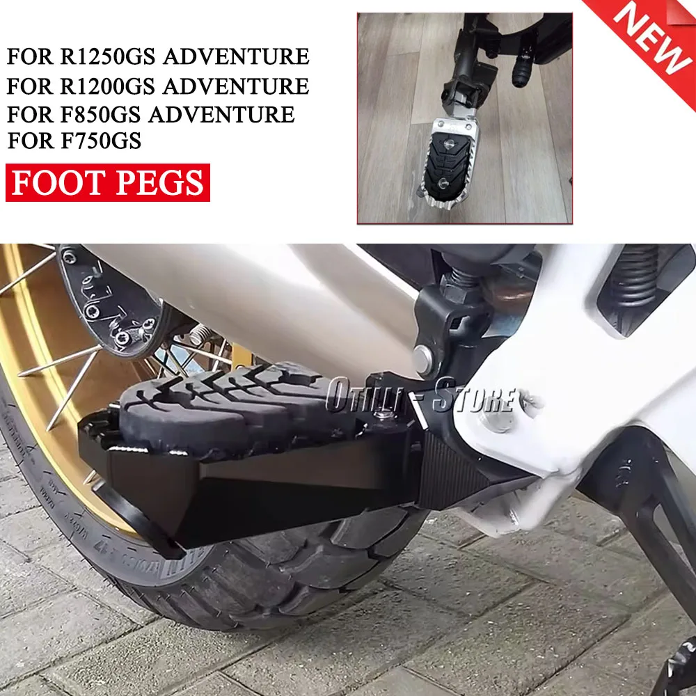 New R1250GS R1200GS Motorcycle Front Foot Pegs Adjustable Footrest Footpegs For BMW R 1200GS ADV R1250GS F750GS F850GS Adventure
New R1250GS R1200GS Motorcycle Front Foot Pegs Adjustable Footrest Footpegs For BMW R 1200GS ADV R1250GS F750GS F850GS Adventure