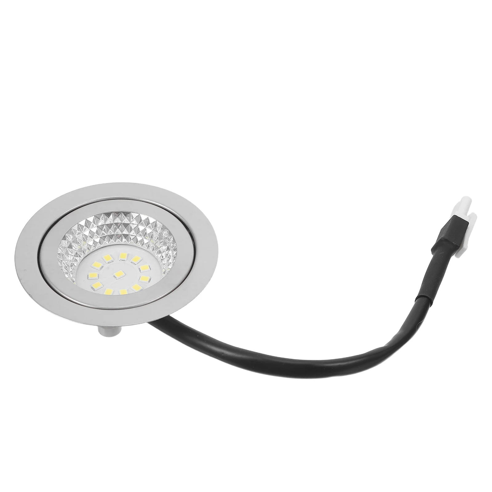 12-LED Circular Glass Panel Kitchen Range Hood Light Bulb - Bright White Recessed LED Lamp for Stove Hood Lighting Replacement
12-LED Circular Glass Panel Kitchen Range Hood Light Bulb - Bright White Recessed LED Lamp for Stove Hood Lighting Replacement