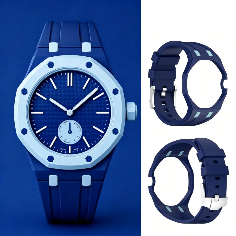 Original Silicone Strap+Pc case for AP royal pop swatch Pocket watch accessories trendy integrated strap for Swatch Ap Royal Pop
Original Silicone Strap+Pc case for AP royal pop swatch Pocket watch accessories trendy integrated strap for Swatch Ap Royal Pop