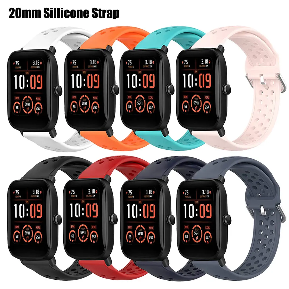 Ремешок силиконовый для Amazfit Bip U Pro, Воздухопроницаемый сменный Браслет для Amazfit Bip U Pro, 20 мм
Ремешок силиконовый для Amazfit Bip U Pro, Воздухопроницаемый сменный Браслет для Amazfit Bip U Pro, 20 мм