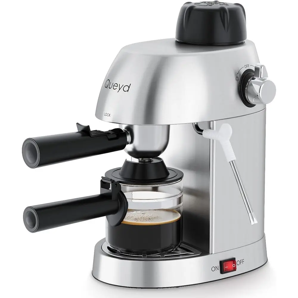3.5 Bar 4 Cup puccino hine, StainlSteel hine, Compact Expro hines or Home, Latte and puccino hine with Milk rother, Dual Saety S
3.5 Bar 4 Cup puccino hine, StainlSteel hine, Compact Expro hines or Home, Latte and puccino hine with Milk rother, Dual Saety S