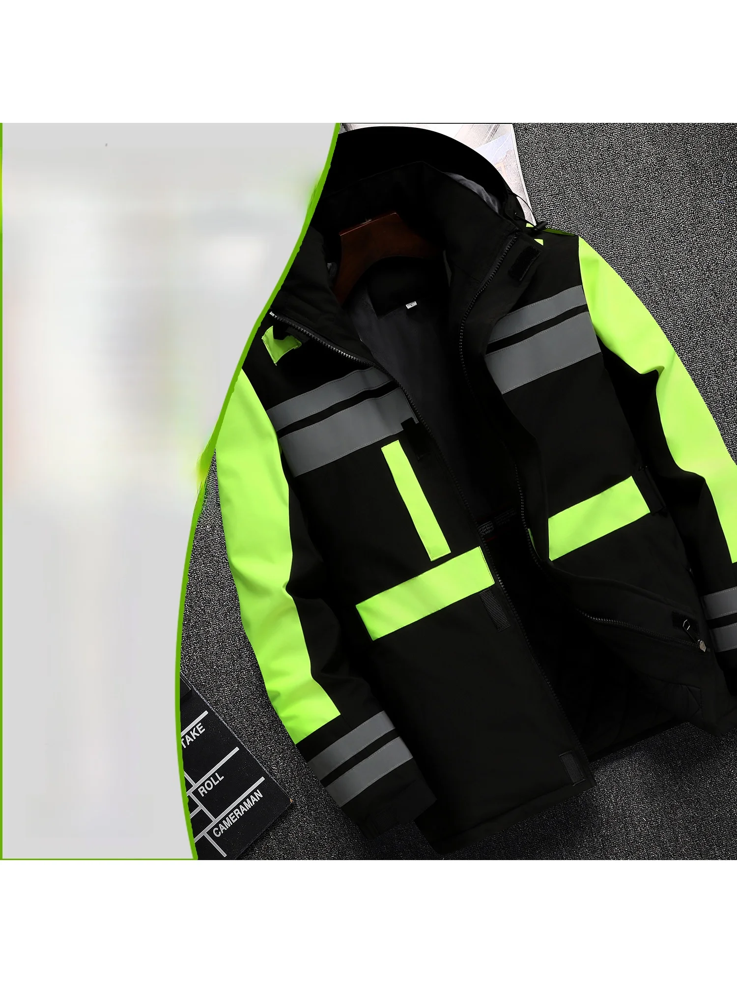 Thiened Fce Winter Workwear Cotton Jaet Men's Women's Labor Protection Clothing Windproof Reflective Warm Coat
Thiened Fce Winter Workwear Cotton Jaet Men's Women's Labor Protection Clothing Windproof Reflective Warm Coat