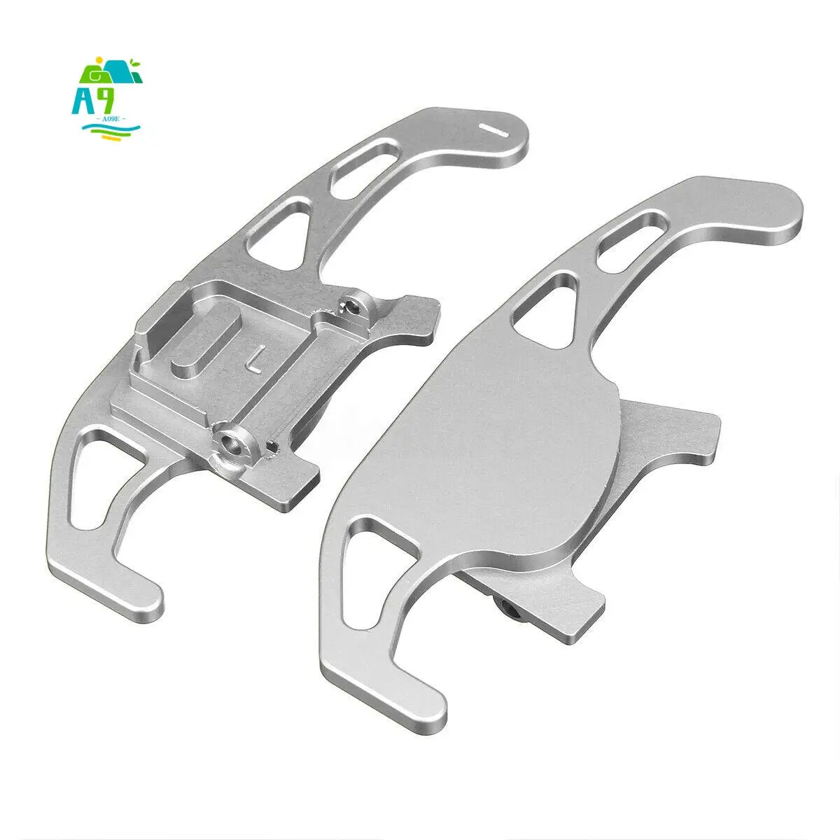 A09E-Silver CNC Billet Aluminum Steering Wheels DGS Shift Paddle Shifter Extension For-VW Golf MK7 GTI R R-Line Sciro
A09E-Silver CNC Billet Aluminum Steering Wheels DGS Shift Paddle Shifter Extension For-VW Golf MK7 GTI R R-Line Sciro