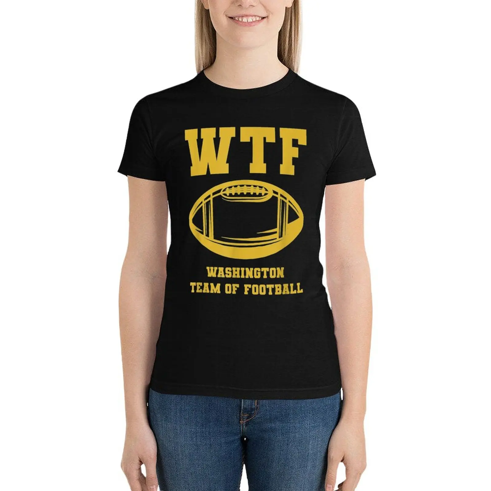 WTF Washington team of football T-Shirt kawaii clothes aesthetic clothes Female clothing t-shirts for Women pack
WTF Washington team of football T-Shirt kawaii clothes aesthetic clothes Female clothing t-shirts for Women pack