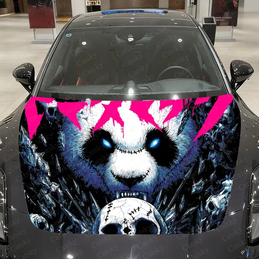 Pink Blade Skeleton Panda Car Vinyl Wrap, PVC Waterproof Car Hood Sticker, Self-Adhesive Scratch-Resistant Stickers
Pink Blade Skeleton Panda Car Vinyl Wrap, PVC Waterproof Car Hood Sticker, Self-Adhesive Scratch-Resistant Stickers