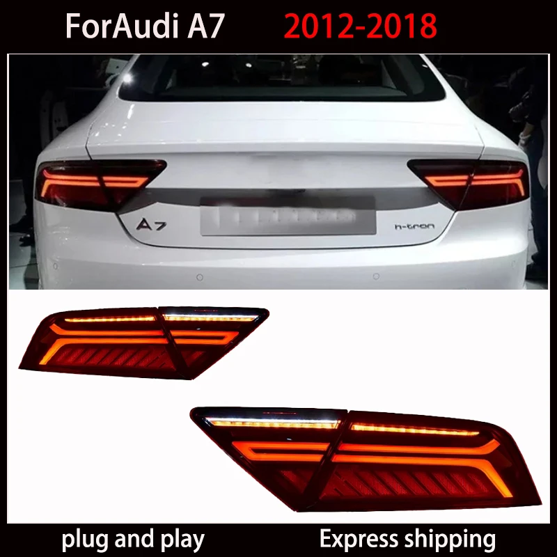 Стайлинг автомобиля для Audi A7 задние фонари 2012-2018 RS7 светодиодный задний фонарь задний фонарь DRL динамический сигнал заднего хода автомобильные аксессуары
Стайлинг автомобиля для Audi A7 задние фонари 2012-2018 RS7 светодиодный задний фонарь задний фонарь DRL динамический сигнал заднего хода автомобильные аксессуары