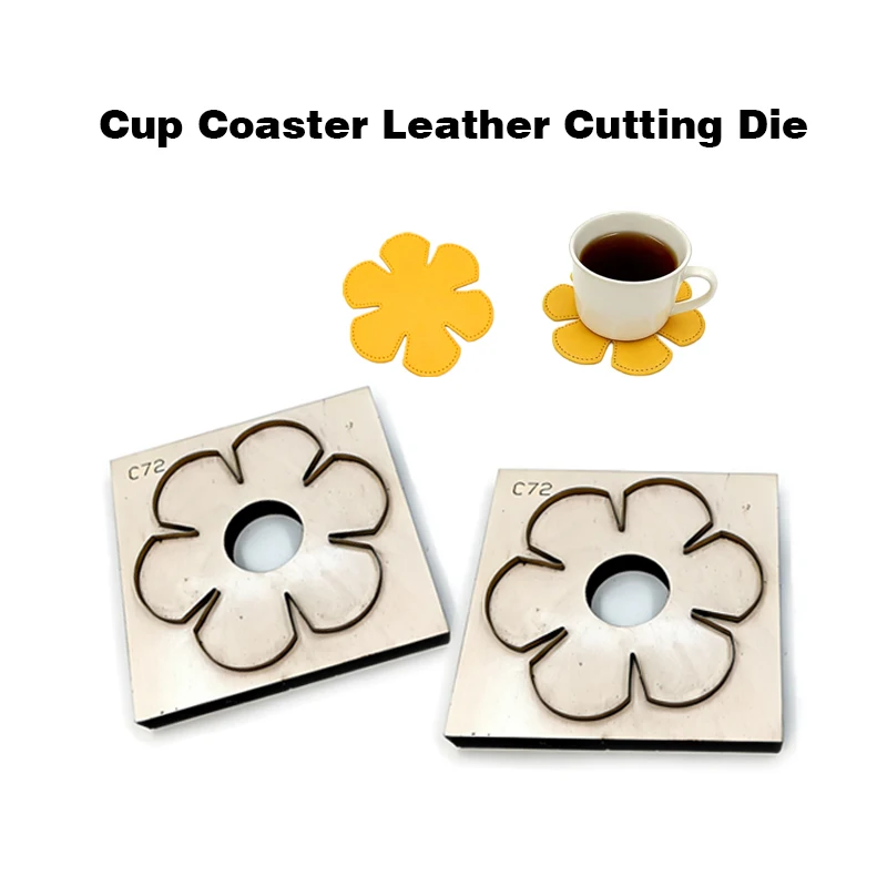 C72 Flower Shaped Coaster Leather Cutting Mold DIY Handmade Home Leather Goods Making Tools Cup Mat Leathercraft Stamp
C72 Flower Shaped Coaster Leather Cutting Mold DIY Handmade Home Leather Goods Making Tools Cup Mat Leathercraft Stamp