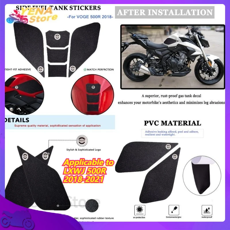 Универсальный применимый к LXWJ 500R 2018-2021, наклейки на бак мотоцикла, боковые наклейки в виде рыбьей кости, противоскользящие, износостойкие
Универсальный применимый к LXWJ 500R 2018-2021, наклейки на бак мотоцикла, боковые наклейки в виде рыбьей кости, противоскользящие, износостойкие