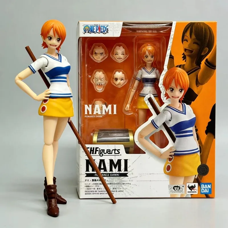 In Stock Bandai S.H.Figuarts One Piece Nami Dawn of Adventure Articulated Action Figure, Collectible Gift
In Stock Bandai S.H.Figuarts One Piece Nami Dawn of Adventure Articulated Action Figure, Collectible Gift