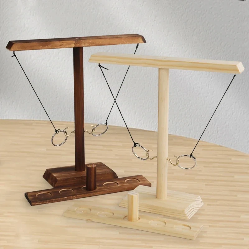 Handmade Wooden Hook & Ring Toss Game for Adults, Classic Pub & Backyard Party Game, Indoor Outdoor Fun with Easy Storage
Handmade Wooden Hook & Ring Toss Game for Adults, Classic Pub & Backyard Party Game, Indoor Outdoor Fun with Easy Storage