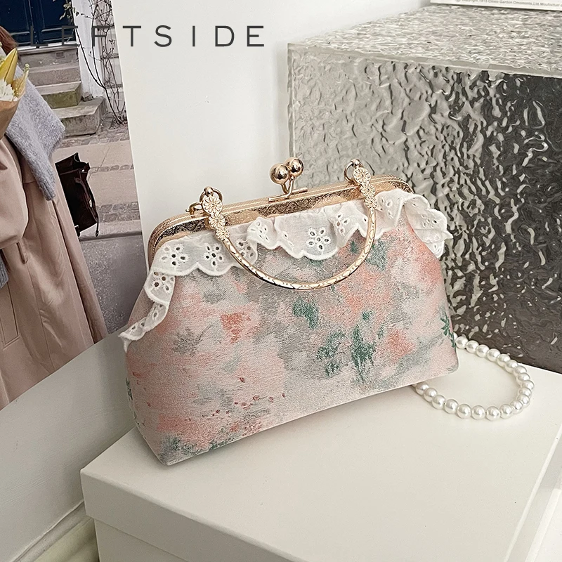 Women's Lace Decor Pearl Chain Clutch Bag Sweet Retro Short Handel Crossbody Bags 2026 New Trend Beaded Handbags and Purses
Women's Lace Decor Pearl Chain Clutch Bag Sweet Retro Short Handel Crossbody Bags 2026 New Trend Beaded Handbags and Purses