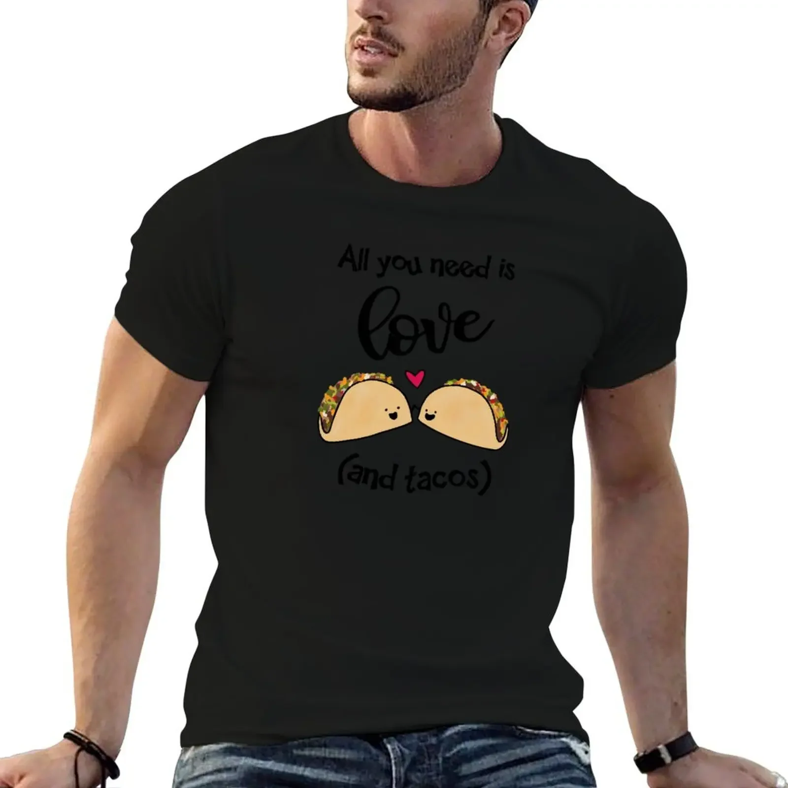 Love and Tacos T-Shirt Aesthetic clothing new edition summer top anime shirts men 
Love and Tacos T-Shirt Aesthetic clothing new edition summer top anime shirts men