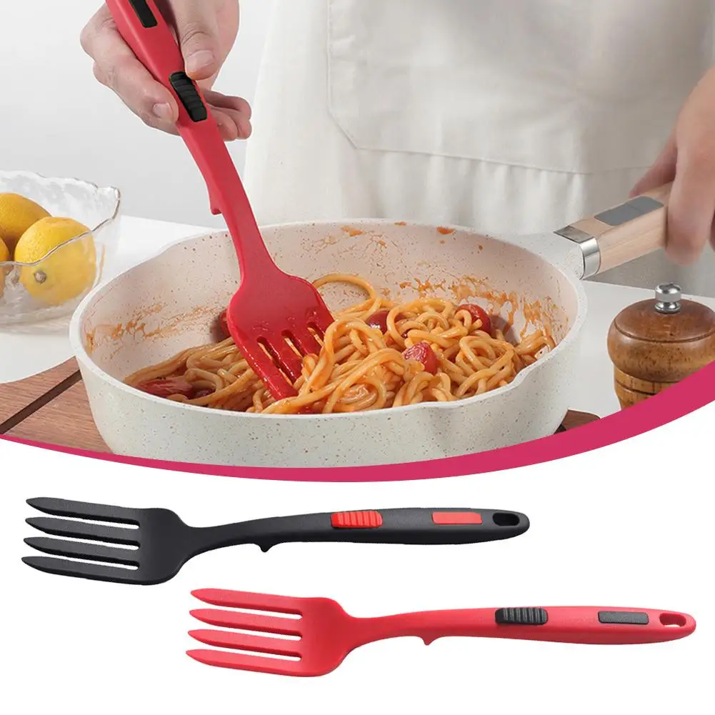 Silicone Flexible Cooking Utensils Multi-function Spaghetti Forks Accessories Server Fork Whisking Serving Salad Kitchen V8X8
Silicone Flexible Cooking Utensils Multi-function Spaghetti Forks Accessories Server Fork Whisking Serving Salad Kitchen V8X8