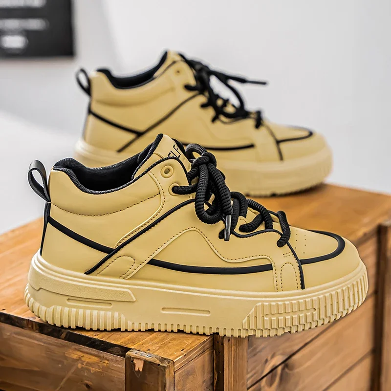 Men's Sneakers Skateboard Shoes for Men Platform Sports Shoes Sports and Leisure Soft and Comfortable Wear-resistant Loafers New
Men's Sneakers Skateboard Shoes for Men Platform Sports Shoes Sports and Leisure Soft and Comfortable Wear-resistant Loafers New