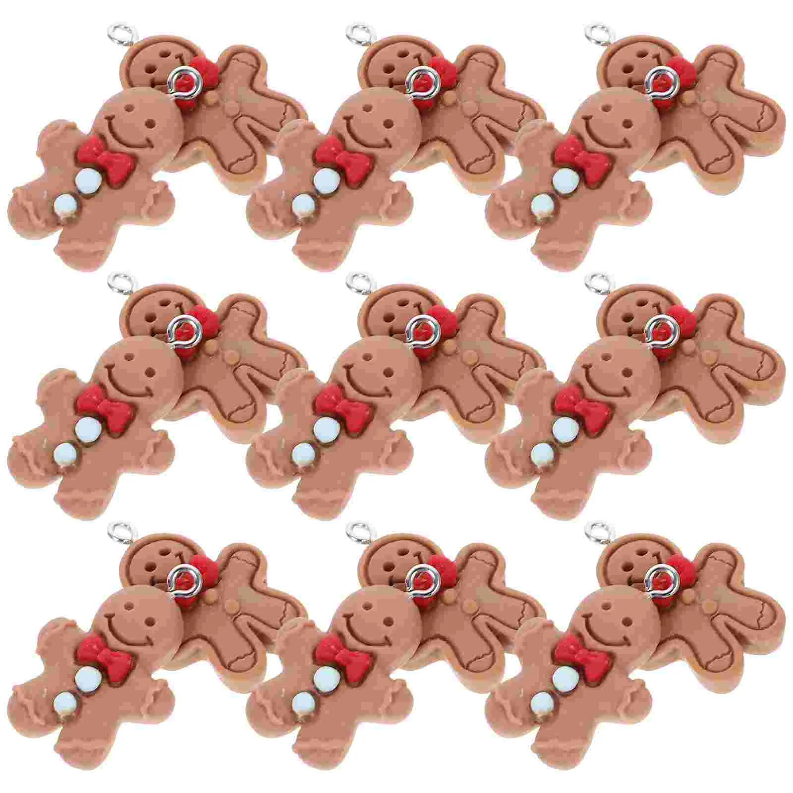 20 Pcs Christmas Charms Pendants Earrings Ornaments for Crafts Bracelet Hanging Decors Resin Necklace Adorable Man Gingerbread
20 Pcs Christmas Charms Pendants Earrings Ornaments for Crafts Bracelet Hanging Decors Resin Necklace Adorable Man Gingerbread