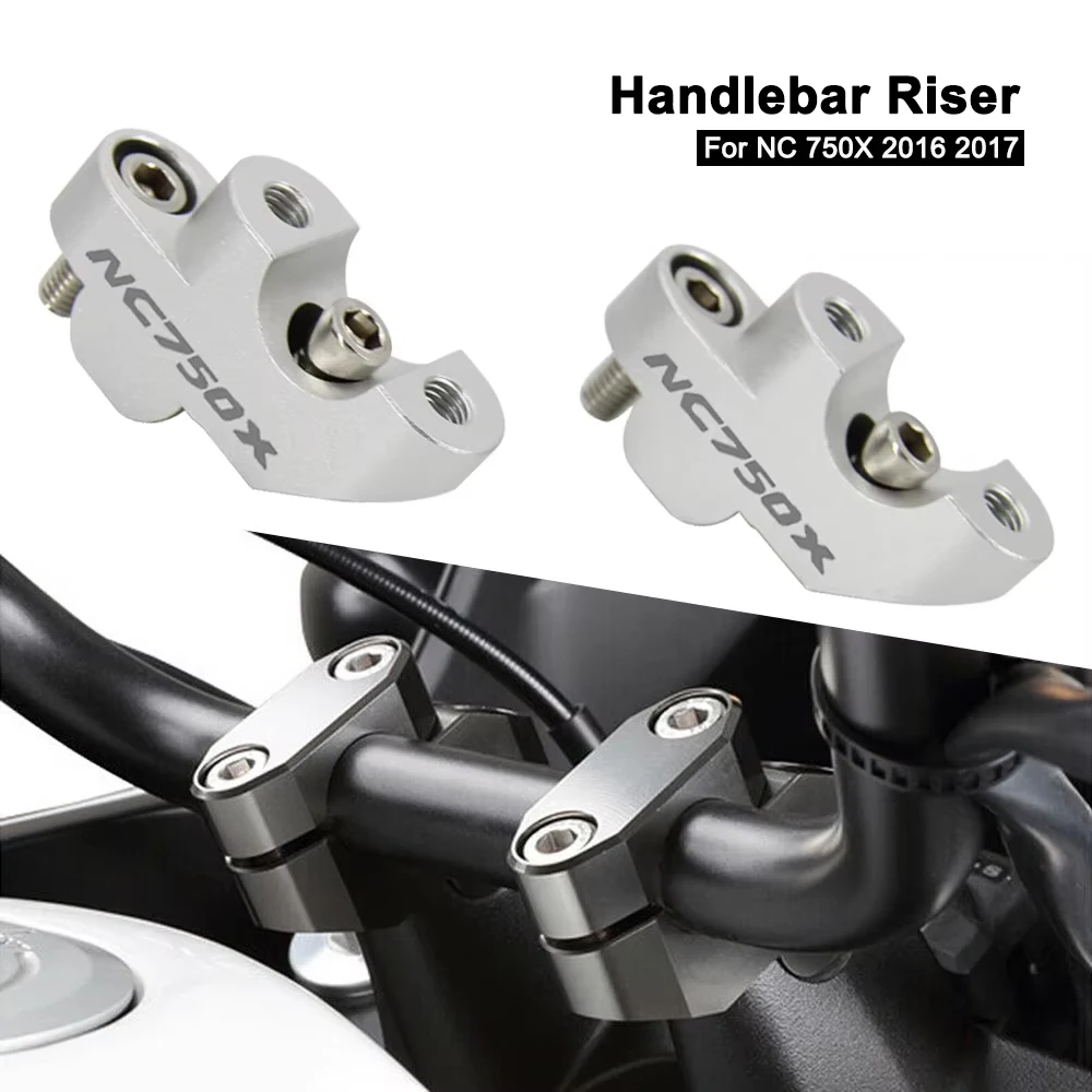 Motorcycle Handlebar Riser Handlebar Clamp Riser Lifting Accessories For Honda NC 750X NC750 X NC750X 2016 2017
Motorcycle Handlebar Riser Handlebar Clamp Riser Lifting Accessories For Honda NC 750X NC750 X NC750X 2016 2017