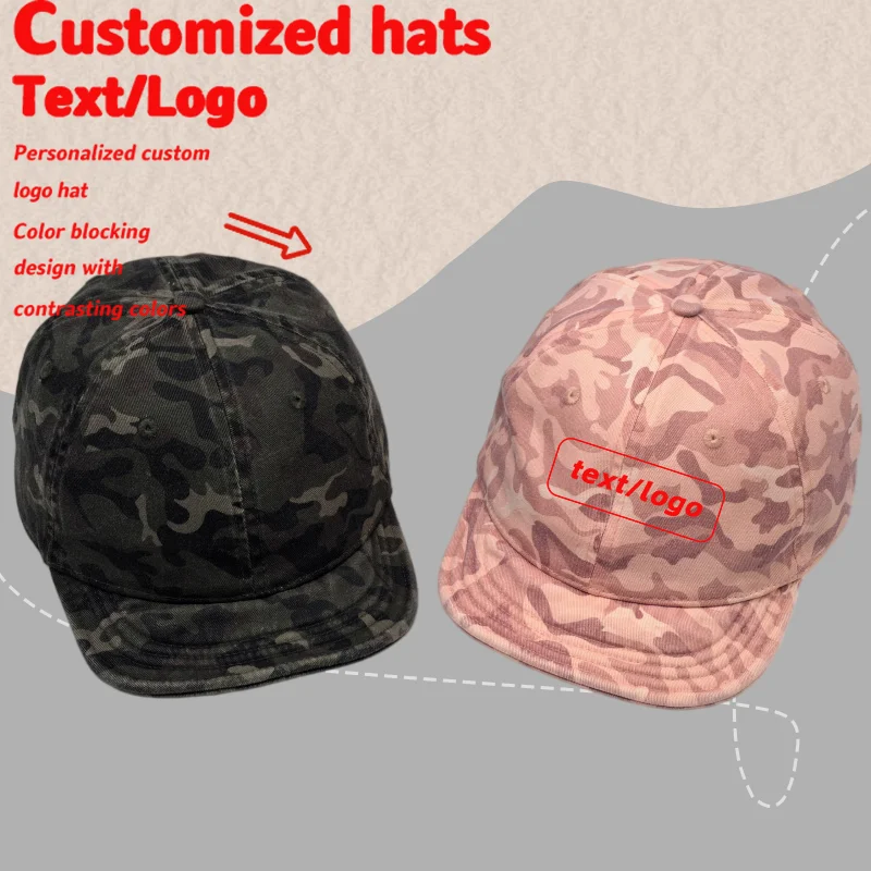 Custom Print Logo New Versatile Fashion Leopard Print Camouflage Print Baseball Cap Men and Women Casual Short Brim Hip Hop Hat
Custom Print Logo New Versatile Fashion Leopard Print Camouflage Print Baseball Cap Men and Women Casual Short Brim Hip Hop Hat
