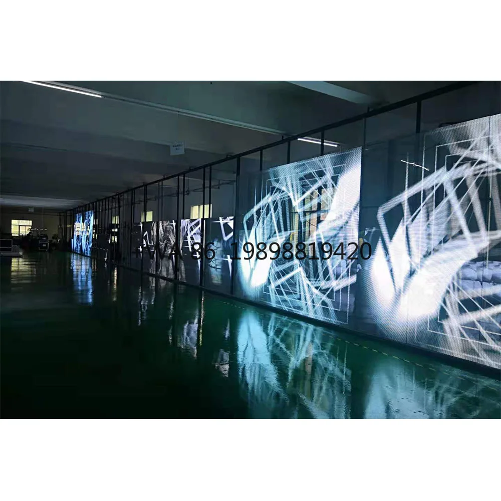 Transparent LED Wall Glass Screen for Shopping Mall Window Advertising Display
Transparent LED Wall Glass Screen for Shopping Mall Window Advertising Display