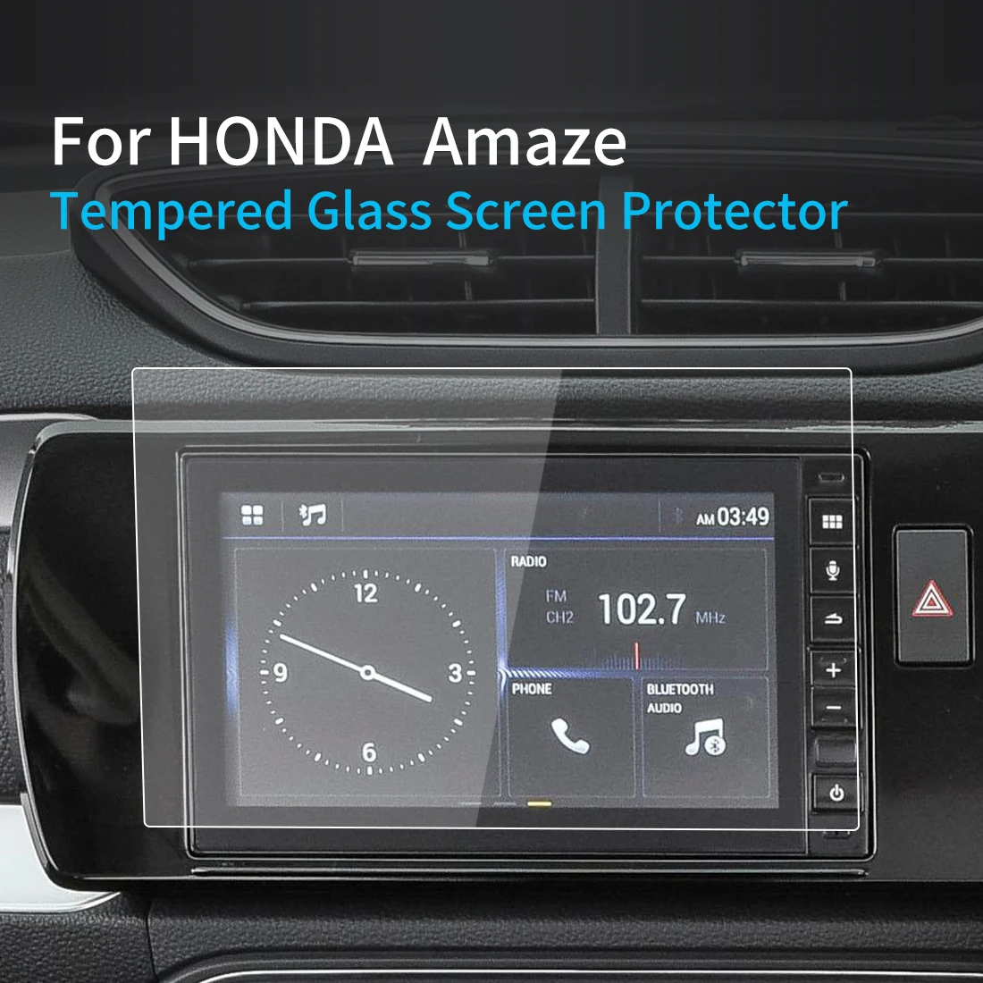 Защитная пленка для экрана Honda Amaze 2021, центральное утеплитель, закаленное стекло, защитная пленка, защита навигатора, автомобильные аксессуары
Защитная пленка для экрана Honda Amaze 2021, центральное утеплитель, закаленное стекло, защитная пленка, защита навигатора, автомобильные аксессуары