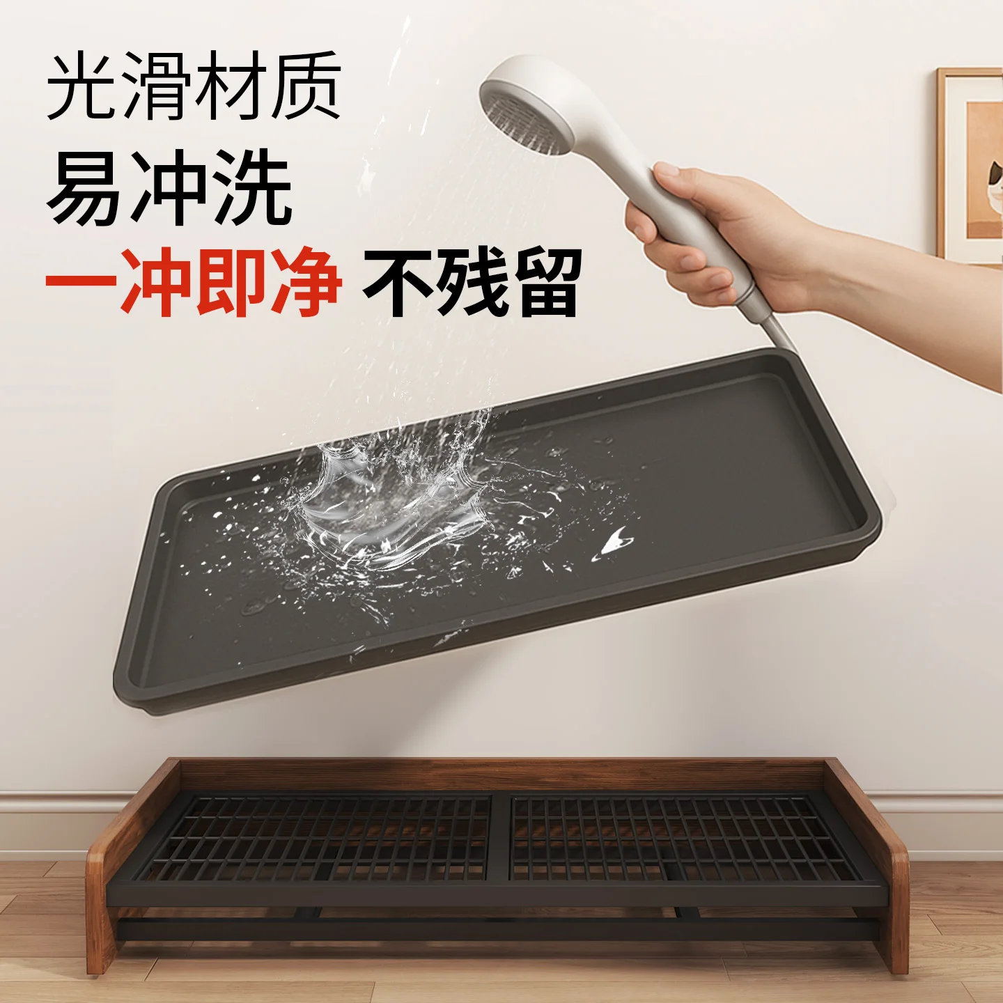 Dog urinal non-wet foot baffle splash-proof type retro wind tray stainless steel separate grid rack cleaning dog litter b
Dog urinal non-wet foot baffle splash-proof type retro wind tray stainless steel separate grid rack cleaning dog litter b