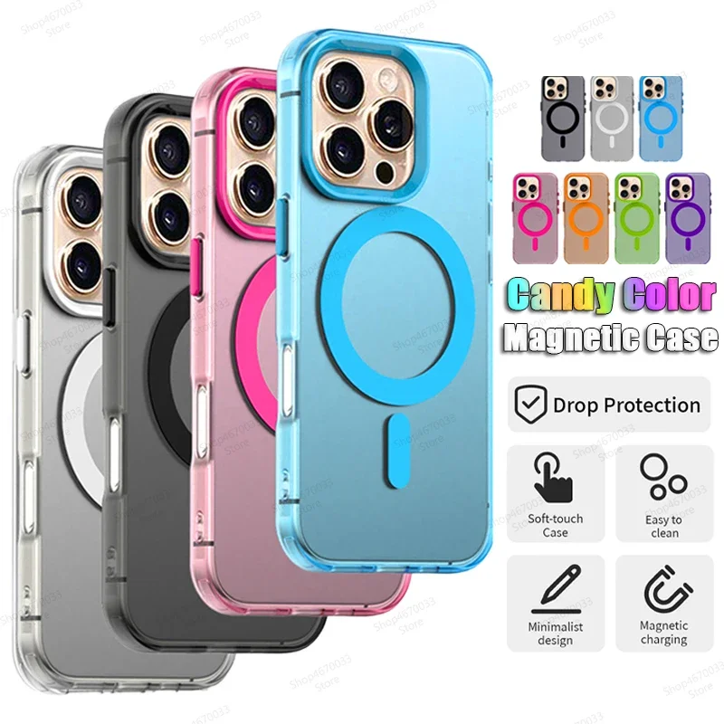 Матовый чехол для телефона ярких цветов для iPhone 16, 14, 13, 11, 12 Pro Max, противоударный магнитный чехол для iPhone 15, 14, 16 Plus, мягкий чехол
Матовый чехол для телефона ярких цветов для iPhone 16, 14, 13, 11, 12 Pro Max, противоударный магнитный чехол для iPhone 15, 14, 16 Plus, мягкий чехол