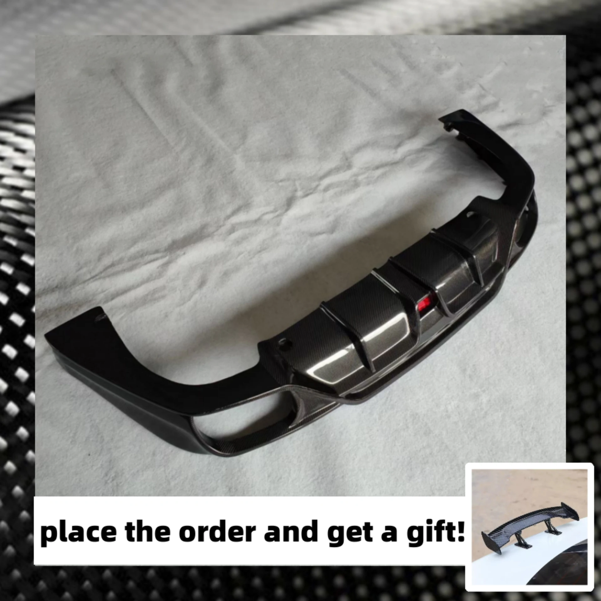 Carbon Fiber Spoiler with Lamp for Maserati Ghibli Modified New Style Rear Lip Car Auto Accessories Body Kit
Carbon Fiber Spoiler with Lamp for Maserati Ghibli Modified New Style Rear Lip Car Auto Accessories Body Kit