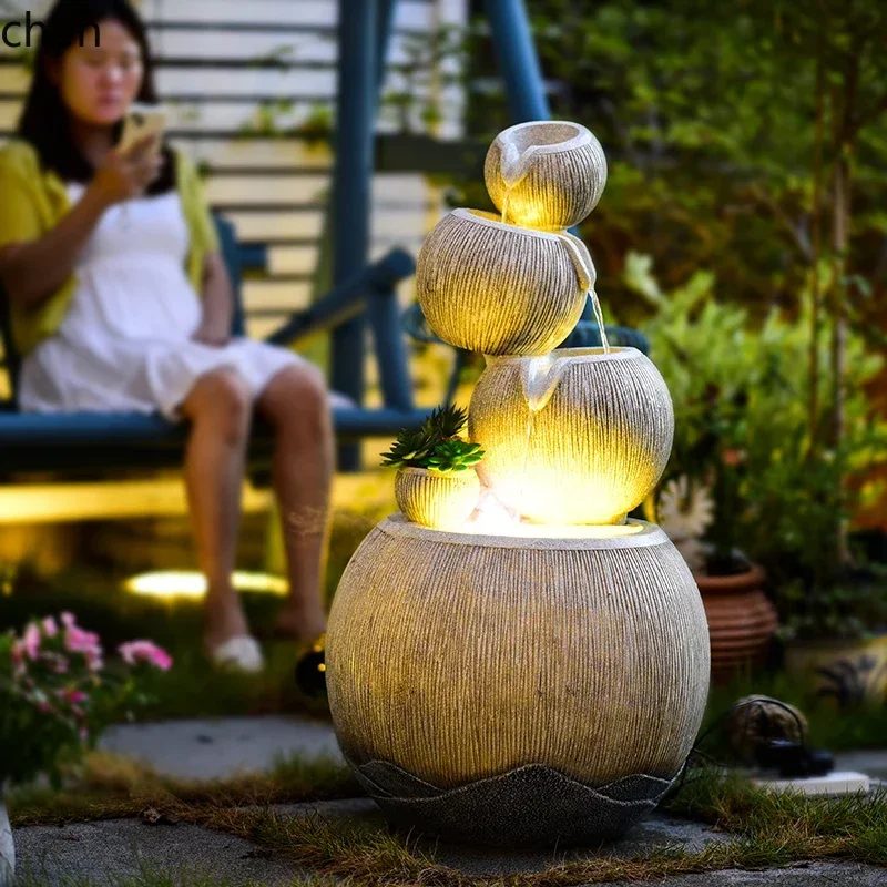 X5-8 modern simple cycle rockery flowing water ornament water feature office living room decoration feng shui wheel
X5-8 modern simple cycle rockery flowing water ornament water feature office living room decoration feng shui wheel