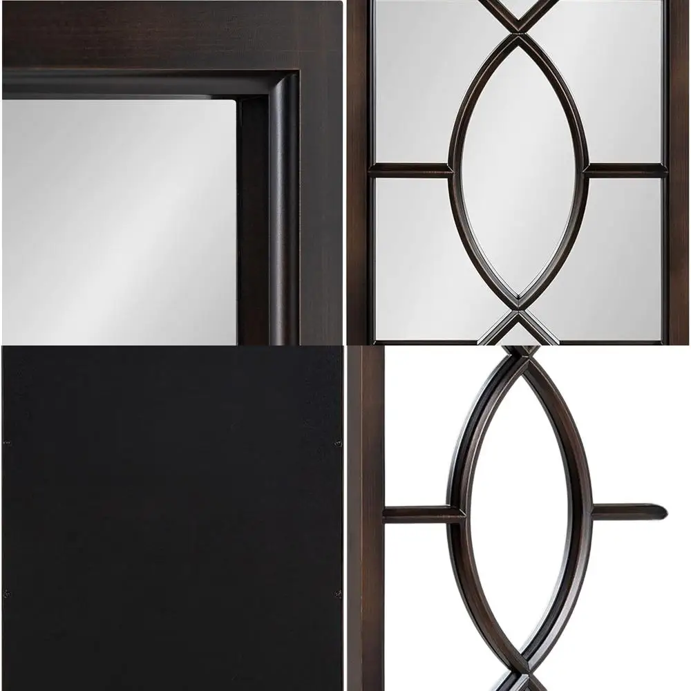 Настенное зеркало из бронзы в деревенском стиле 13x30, винтажный акцент в стиле оконного горшка
Настенное зеркало из бронзы в деревенском стиле 13x30, винтажный акцент в стиле оконного горшка