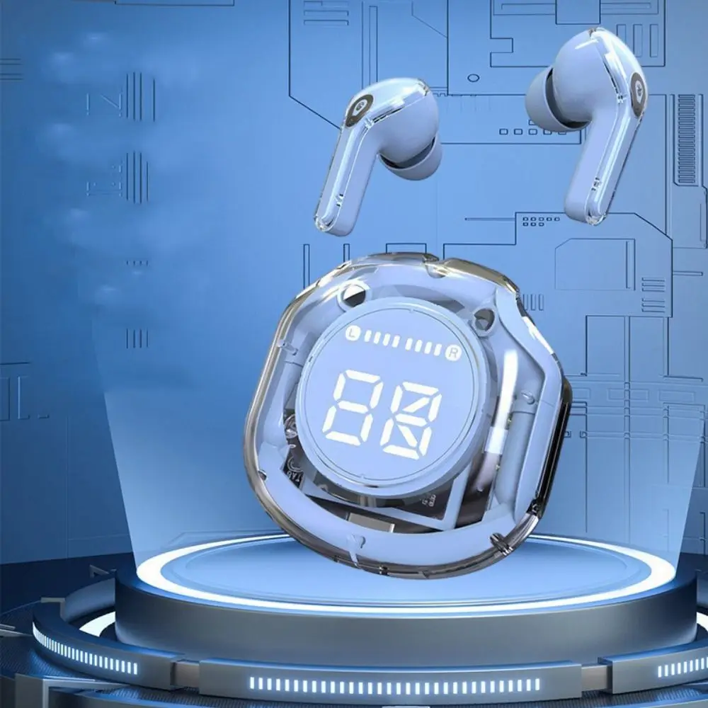 Прозрачные беспроводные наушники с чехлом для зарядки Bluetooth V5.3 наушники-вкладыши легкие
Прозрачные беспроводные наушники с чехлом для зарядки Bluetooth V5.3 наушники-вкладыши легкие