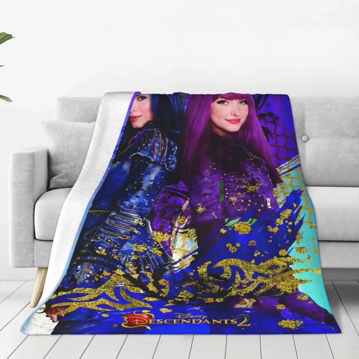 Descendants 2 Plush Flannel Blanket - Warm and Snuggly Fleece Throw for Couch, Bed, and Camping Adventures Any Time of Year
Descendants 2 Plush Flannel Blanket - Warm and Snuggly Fleece Throw for Couch, Bed, and Camping Adventures Any Time of Year