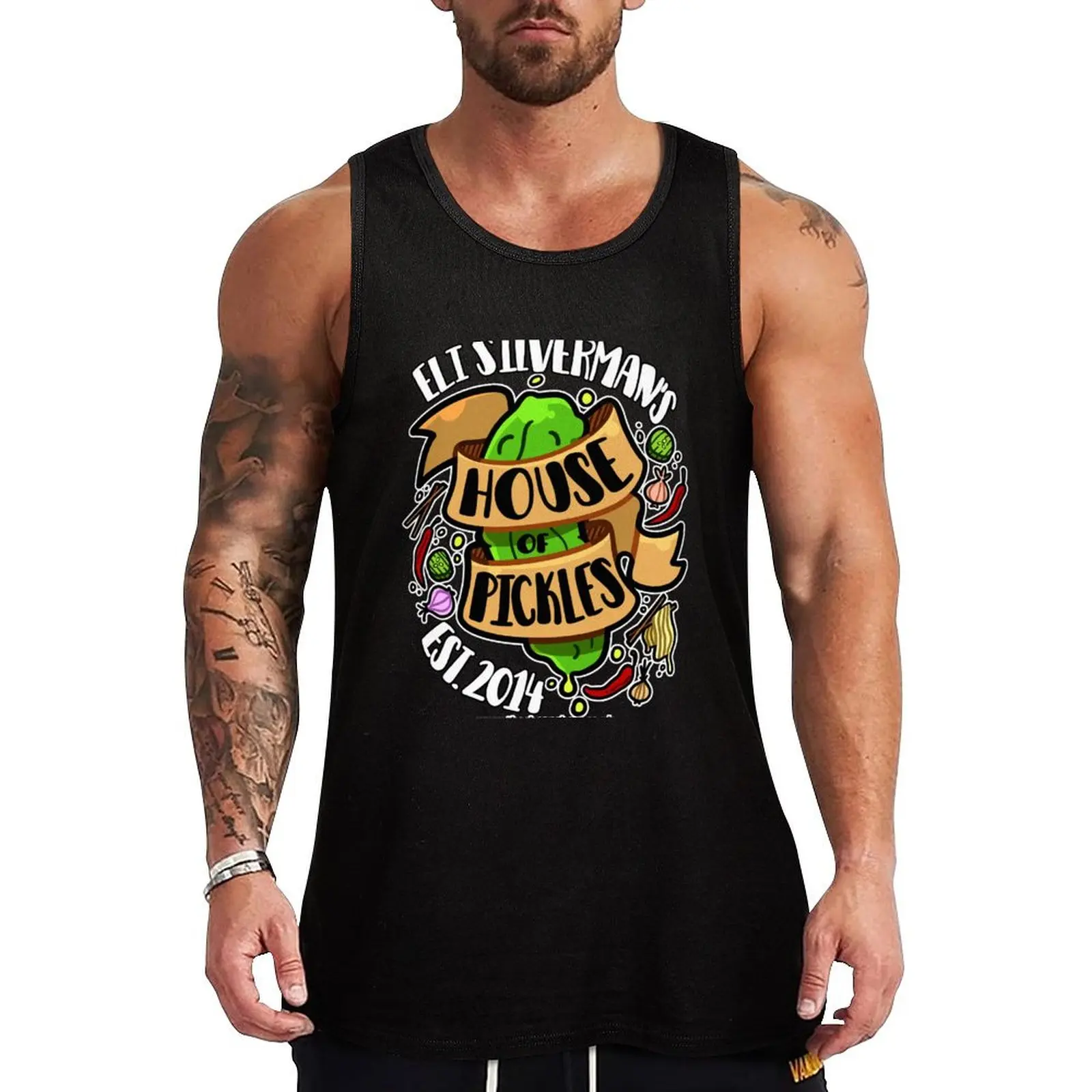 House of Pickles Tank Top sports clothes for men Vests Men's summer clothes 2025
House of Pickles Tank Top sports clothes for men Vests Men's summer clothes 2025