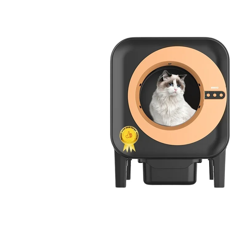 Automatic smart cat toilet electric large automatic shit shoveling self-cleaning cat litter box
Automatic smart cat toilet electric large automatic shit shoveling self-cleaning cat litter box