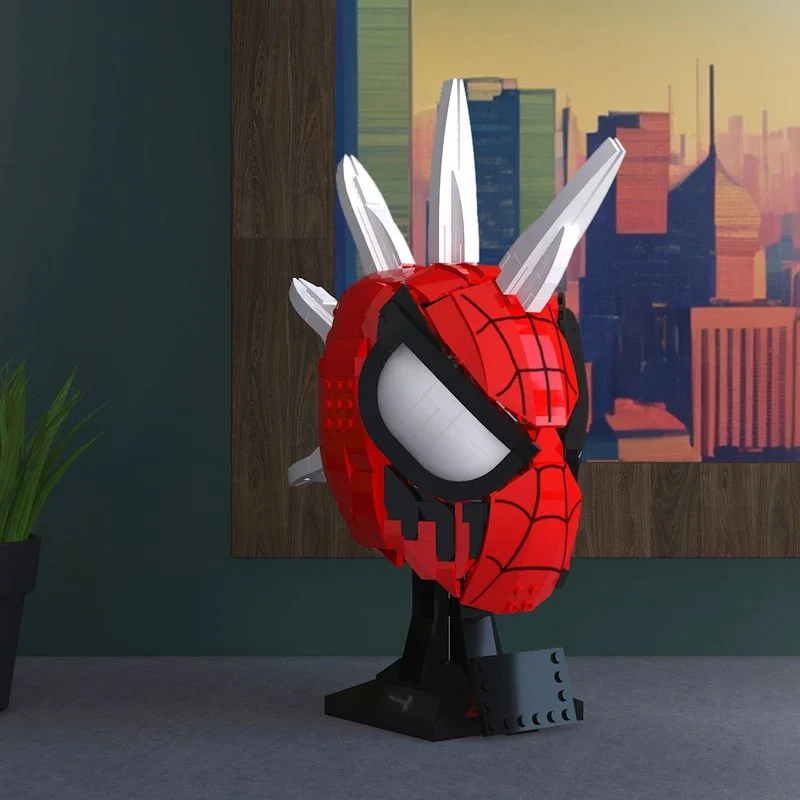 753pcs MOC Science Fiction Movie Spiders Rocker Punk Suit Helmet Series Building Blocks Model Toy Creative Holiday Gifts
753pcs MOC Science Fiction Movie Spiders Rocker Punk Suit Helmet Series Building Blocks Model Toy Creative Holiday Gifts