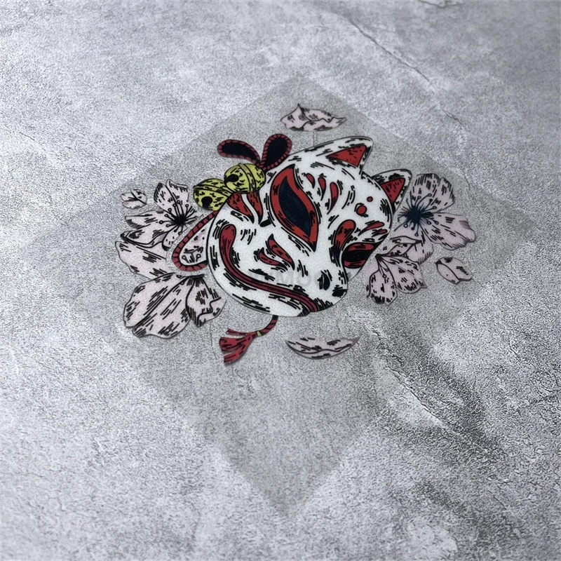 1PC Japanese Style Fox Mask with Cherry Blossom Waterproof Decals for Car & Laptop Decor
1PC Japanese Style Fox Mask with Cherry Blossom Waterproof Decals for Car & Laptop Decor