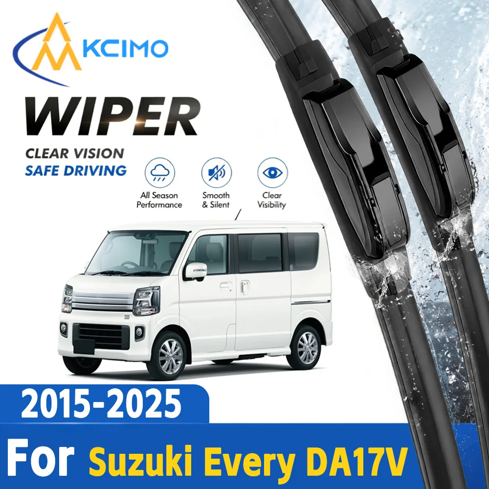 High Clear View Premium Auto Front Windshield Wiper Blades No Noise Quiet Wiper Replacement Parts for Suzuki Every 2015-2025
High Clear View Premium Auto Front Windshield Wiper Blades No Noise Quiet Wiper Replacement Parts for Suzuki Every 2015-2025