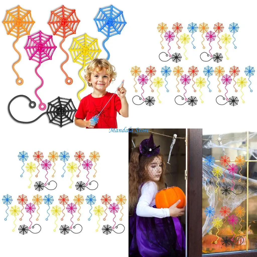 U2JC 30Pcs Halloween Spiderweb Decoration for Gift Bag Fillers Halloween Party Supply
U2JC 30Pcs Halloween Spiderweb Decoration for Gift Bag Fillers Halloween Party Supply
