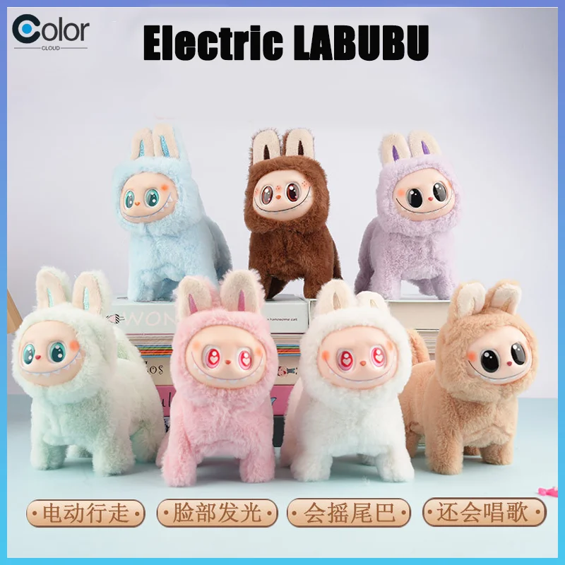 Electric Labubu Silicone Cartoon Face Glowing Running Singing Toy Gift Labubu Cross-Border Action Figure Collectible Blind Box
Electric Labubu Silicone Cartoon Face Glowing Running Singing Toy Gift Labubu Cross-Border Action Figure Collectible Blind Box