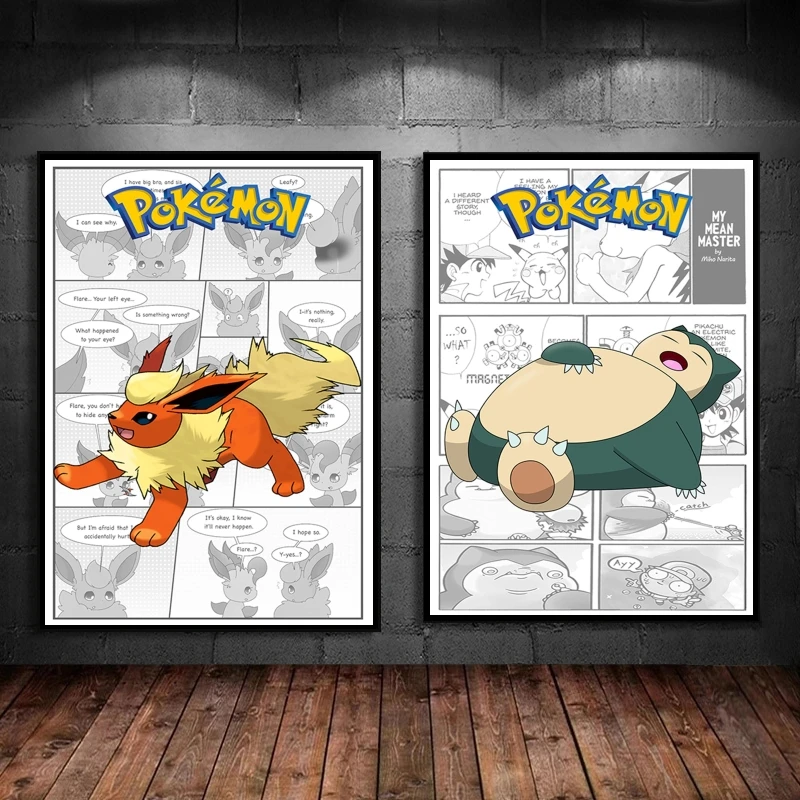 Print On Canvas Pokemon Eevee Prints And Prints Children's Bedroom Decor Gifts Cartoon Character Picture Poster Home Decorative
Print On Canvas Pokemon Eevee Prints And Prints Children's Bedroom Decor Gifts Cartoon Character Picture Poster Home Decorative