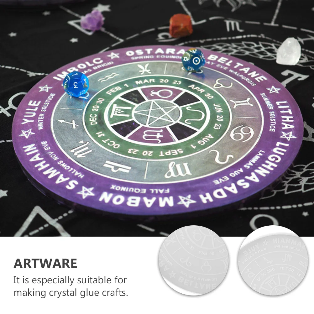 Silicone Compass Mould Divination Mirror Shape DIY Creative Crystal Epoxy Mould Easy Clean Fine Workmanship
Silicone Compass Mould Divination Mirror Shape DIY Creative Crystal Epoxy Mould Easy Clean Fine Workmanship