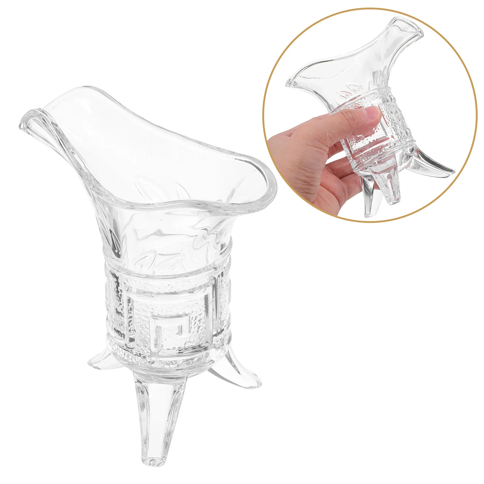 1Pcs Emperor Cup Thickened Retro Tripod Wine Glass Creative Crack Proof Whiskey Shot Glass Gift Souvenir Household Decor
1Pcs Emperor Cup Thickened Retro Tripod Wine Glass Creative Crack Proof Whiskey Shot Glass Gift Souvenir Household Decor
